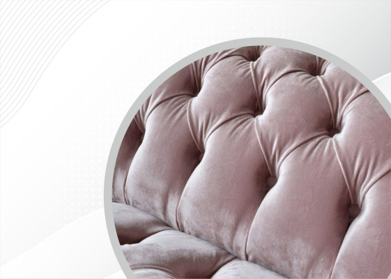 Chesterfield 3 Seater Light Pink Creative Furniture new Living room Modern Design Sofa