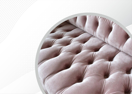 Chesterfield 3 Seater Light Pink Creative Furniture new Living room Modern Design Sofa