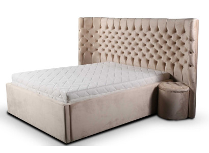 Bed Bedside table 3-piece Bedroom Set Luxury Complete Furniture new