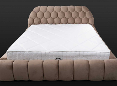 Designer Bed Bedroom Beds Textile Hotel Luxury Upholstery Luxury