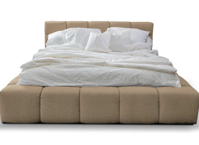 Bedroom Design 180x200cm Beds Double bed Luxury Velvet Textile Bed Double