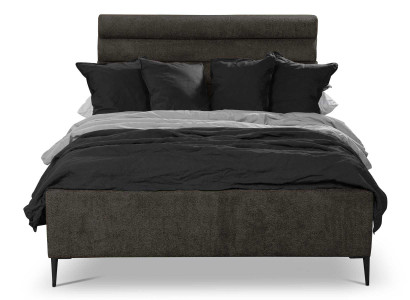 Textile Bed Gray Design Luxury Double Bedroom Beds Double bed