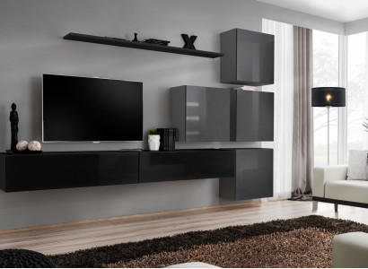 Living room Design Complete Wall unit Wall cabinet Luxury Suite Wardrobe