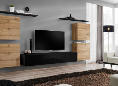 Luxury Furnishings Wall unit TV stand design sideboard wall cabinet new
