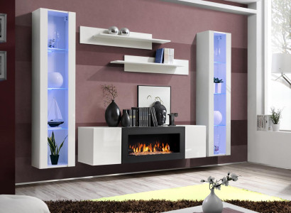 Designer Living room Modern Luxury Furnishings Wall unit Wall Shelves Sideboard