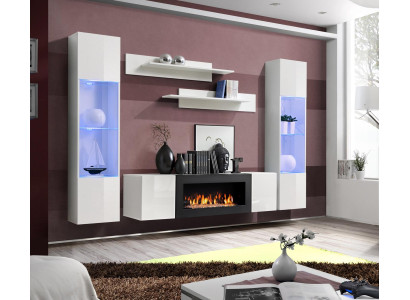 Modern Living room furniture Designer Wall unit Wall shelves Sideboard Furnishings