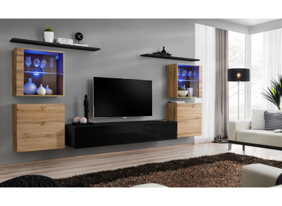 Designer Complete Living room Luxury Wall unit Group Modern Sideboard Furnishings