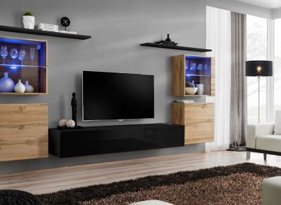 Designer Complete Living room Luxury Wall unit Group Modern Sideboard Furnishings