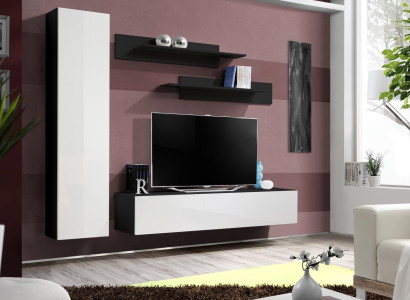 Luxury Wall unit Designer Furnishings Living room furniture Wall cabinet Shelves new