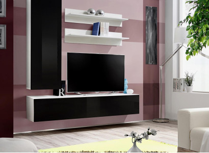 Modern Wall unit Luxury Furnishings Living room Design TV lowboard wall cabinet