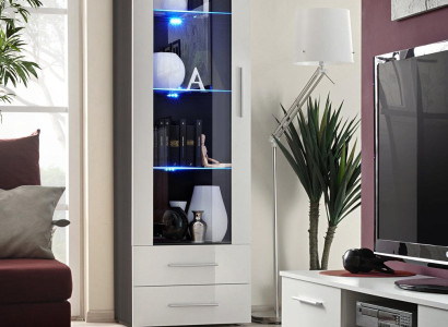 Glass Wood Wardrobe Display case Living room Design Modern Furniture Luxury new