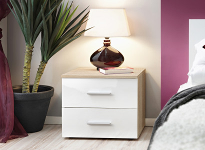 Bedroom Designer Beige Bedside table Modern Furnishings Side tables
