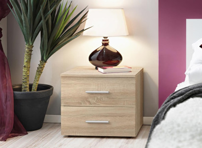 Modern Black Bedroom Bedside table Designer Wood Luxury Side table