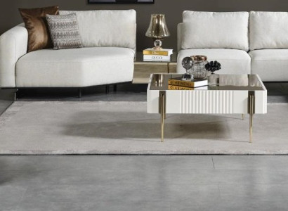 Modern white corner sofa luxury L-shape couch designer upholstered couches new
