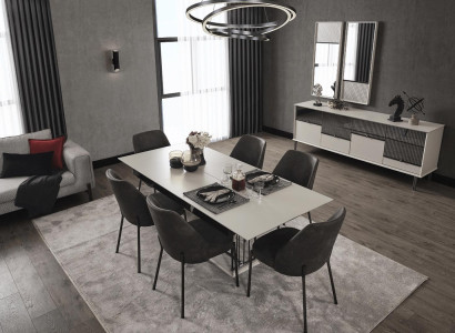 Modern Dining set Designer Dining room set Dining table Chairs Sideboard