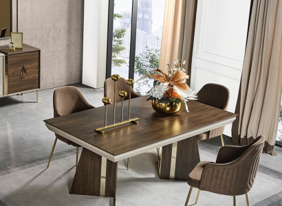 Perfect Dining room Suite Set Dining table 6x Chairs Complete set luxury 7 pieces