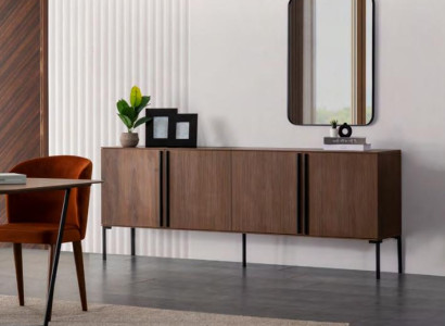 Dining room Chest of drawers Sideboard with Mirror Modern new Luxury Chests of drawers Wood Design
