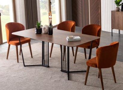 stainless steel Dining table Dining room Living room Modern Tables Design Metal new
