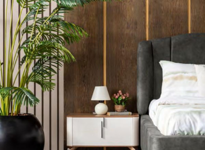 Bedroom luxurious Bedside table Side table Design Modern new White Wood