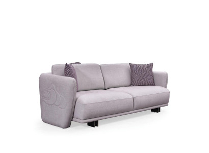 Three Seater Couch Sofa 3 Seater Gray Fabric Fabric Sofa Upholstered Sofa Design