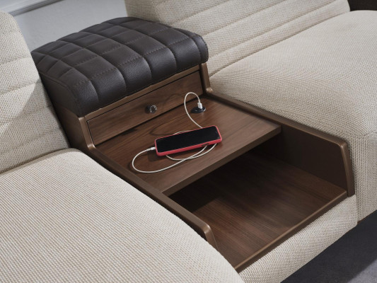 Luxury Sofa Couch U-shape Upholstery Furniture Living room Corner sofa Textile Furnishings