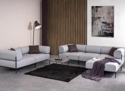 Living room Suite Corner sofa L-shape Upholstered furniture Sofa Two-seater Modern Furniture