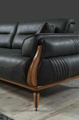 Three Seater Sofas Living room Designer Upholstered furniture Armchair Modern Upholstered Sofas