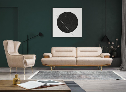 Modern Living room Sofa Couch Three Seater Modern Armchair Designer Furnishings