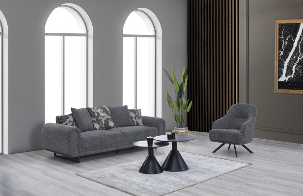 Upholstered furniture Living room Sofa Three Seater Modern Armchair Luxury Furnishings