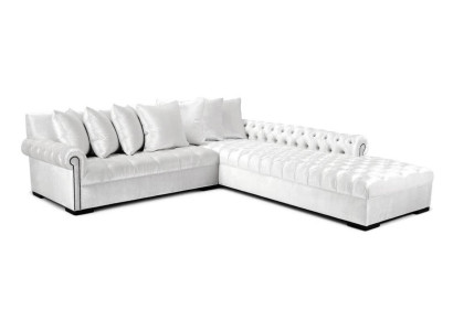 White Corner sofa Sofa Fabric Chesterfield Design Couches Upholstery Sofas Luxury Furniture