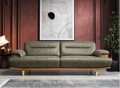 Three Seater Sofa Couch Modern Furniture Living room Furnishings Upholstery Seat