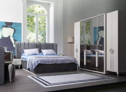 Complete 4-piece Bedroom Luxury Set Bed 2x Bedside tables Modern Furniture