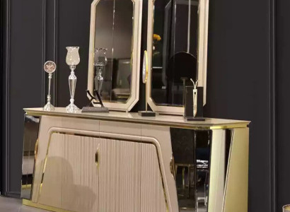 Luxury Sideboard Dining room Sideboard Modern Design Chest of drawers Mirror new Furniture