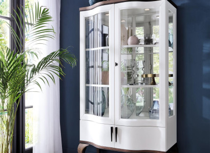 Classic Display case Wardrobe Living room Display cabinet Showcases Shelf Cabinets