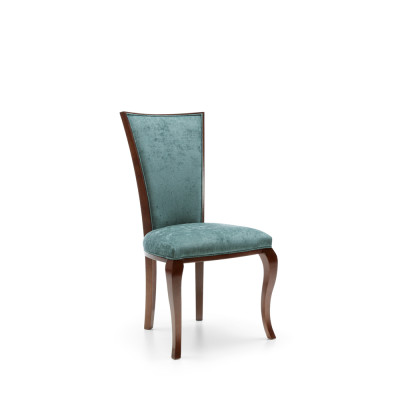 Dining room Group 4 x Armchair Suite Dining room chair Wood Upholstery new