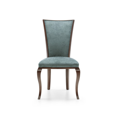 Dining room Group 4 x Armchair Suite Dining room chair Wood Upholstery new