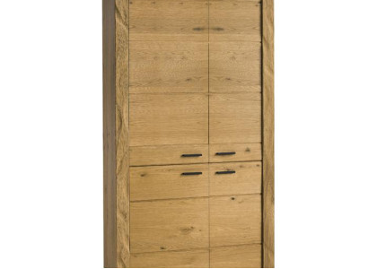 Tall cabinet multi-purpose wardrobe drawers living room shelf display case antique style new
