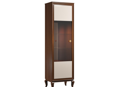 Classic Cabinets Showcases Living room Furniture Elegant Luxury Wardrobe Display case Glass