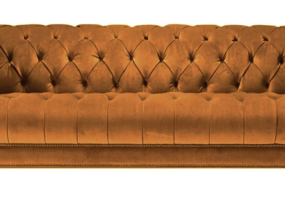 Chesterfield Original Velvet Three Seater Fabric Design Couches Upholstery Sofa Sofas