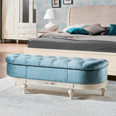 Stool footstool side stool ottoman chaise lounge bench seat Chesterfield