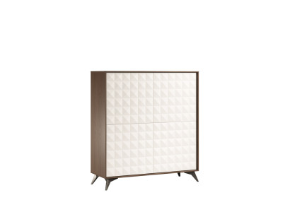Chest of drawers Display case Chests of drawers Display cabinet Glass Designer Wardrobe 114 cm