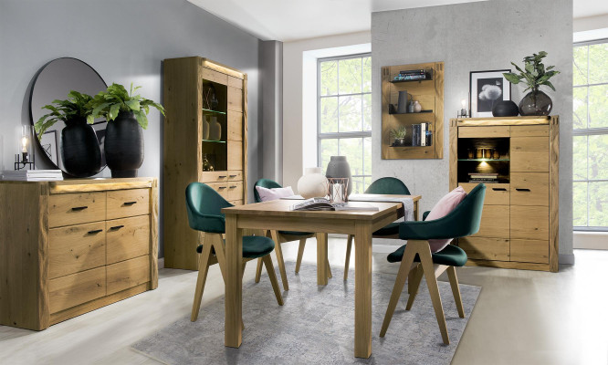 Design Chest of drawers Chests of drawers Wood Sideboard Modern Sideboard High Wardrobe 116cm new