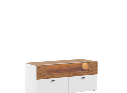 Sideboard TV Lowboard TV-cabinet xxl Wardrobe Table Modern Living room Wood 125x55cm