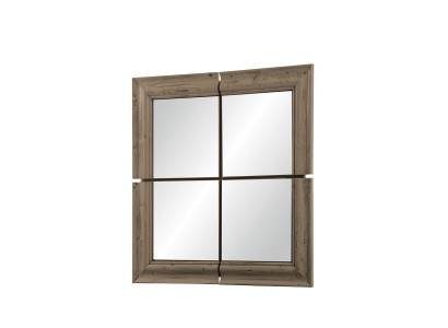 Wall mirror wooden frame Mirror Furniture new 105*105cm Glass Frame Wall xxl modern