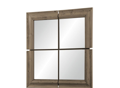 Wall mirror wooden frame Mirror Furniture new 105*105cm Glass Frame Wall xxl modern
