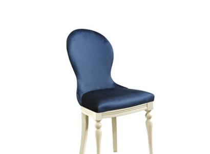 Chair 1x Luxury Design Upholstery Designer Chairs Seat Office Dining room Wood Armchair