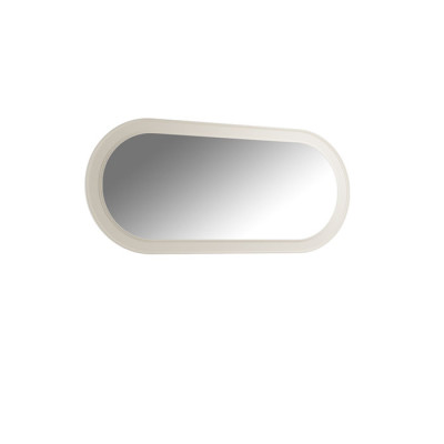 Mirror Wooden Frame Large Wall mirror Classic r Design Oval Wood Frame 150cm