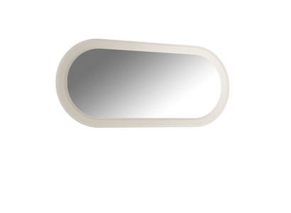 Mirror Wooden Frame Large Wall mirror Classic r Design Oval Wood Frame 150cm
