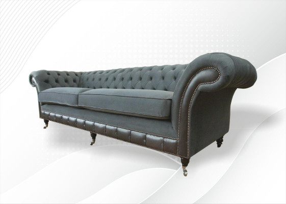 Chesterfield Original Furniture 4 Seater Couch Upholstery Sofas Couches