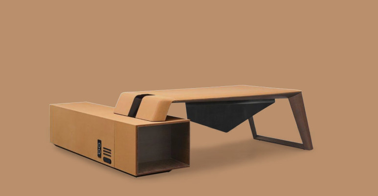 Desks boss corner desk office room furniture design decoration practice